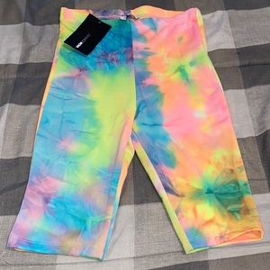 Women Fashion Nova Tie Dye Shorts🩳